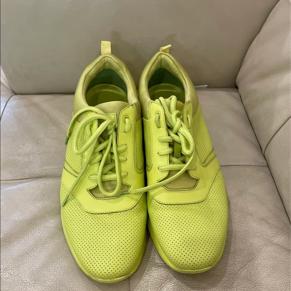 Hugo Boss Neon Yellow Sneakers